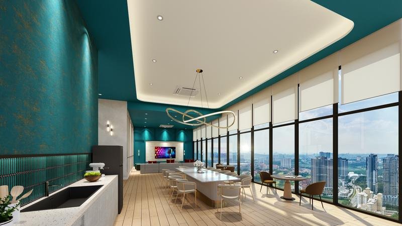 Queenswoodz Bukit Jalil Moonlight Sip (sky lounge), artist's impression