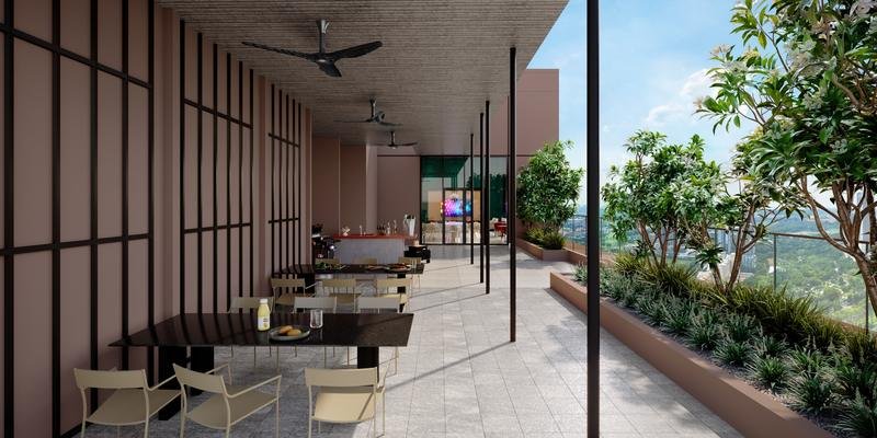 Queenswoodz Bukit Jalil Sky BBQ, artist's impression